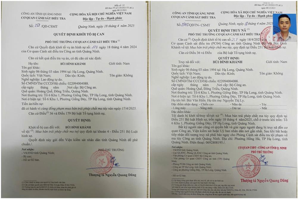 Truy nã tội phạm ma túy Bùi Đình Khánh trong vụ nổ súng khiến 1 Công an hy sinh